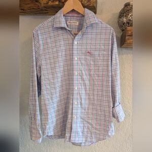 Mens Tommy Bahama Long Sleeve Collared Shirt